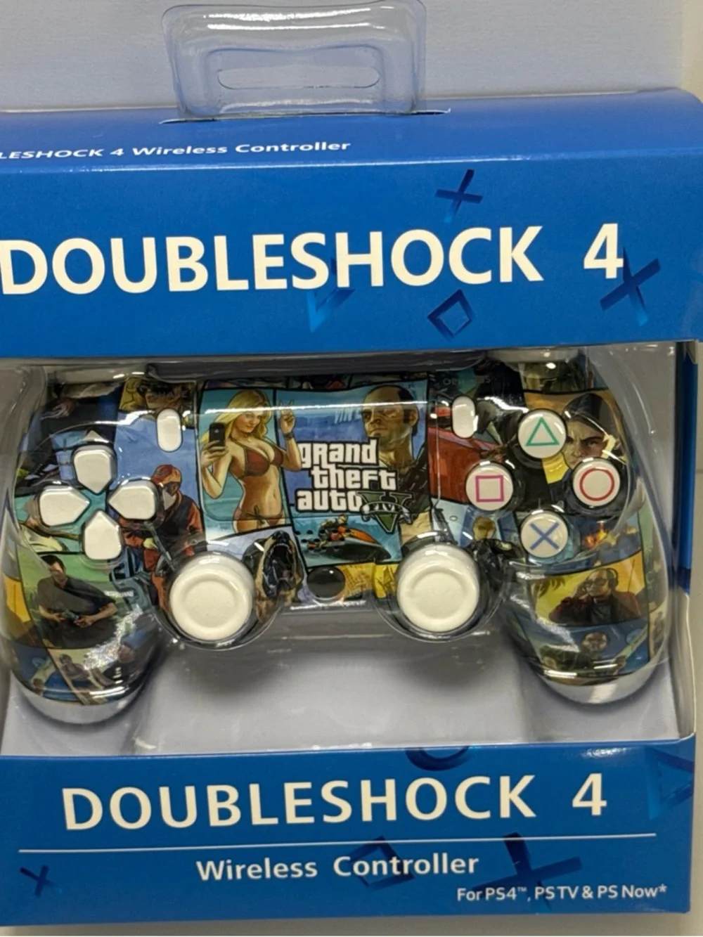 Grand Theft Auto Themed Wireless Controller - Multicolor